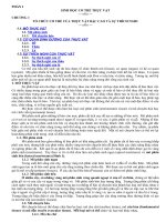 Sinh học đại cương A 2-Phần 1