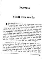 Bệnh dị ứng Phòng ngừa và trị liệu (Chương 5) docx