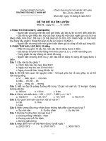 Đề cương ôn tập thi học kỳ II khối 5 năm học 2009 -2010