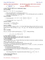 Ôn thi đại học môn toán 2011 - Đề số 7 ppt