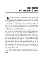 Dinh dưỡng với phụ nữ có thai doc