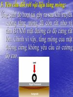 Bài giảng xây dựng mặt đường ôtô 1 & 2 - P6 ppt