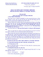 TONG KET NAM HỌC 09-10