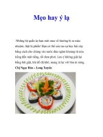 Mẹo hay ý lạ 1 potx