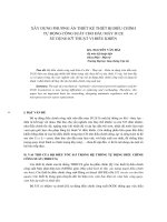 XÂY DỰNG PHƯƠNG ÁN THIẾT KẾ THIẾT BỊ ĐIỀU CHỈNH TỰ ĐỘNG CÔNG SUẤT CHO ĐẦU MÁY D12E pps