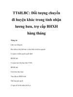 TT6H.BC: Đối tượng chuyển đi huyện khác trong tỉnh nhận lương hưu, trợ cấp BHXH hàng tháng pps