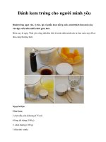 Bánh kem trứng cho người mình yêu ppsx