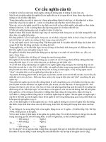 Cơ cấu nghĩa của từ