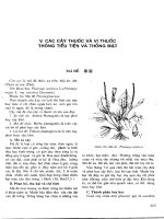 Những cây thuốc và vị thuốc Việt Nam (Phần II-V) ppt