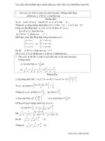 GIẢI 10 BÀI CHỨNG MINH BĐT- PHẦN 3