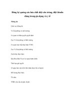 Đăng ký quảng cáo hóa chất diệt côn trùng, diệt khuẩn dùng trong gia dụng và y tế ppsx