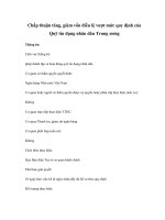 Chấp thuận tăng, giảm vốn điều lệ vượt mức quy định của Quỹ tín dụng nhân dân Trung ương docx