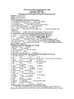 Kiểm tra 45'''' tiếng Anh