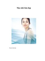 Mẹo nhỏ làm đẹp potx