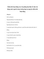 Chấm dứt hoạt động của văn phòng đại diện tổ chức tín dụng nước ngoài trong trường hợp tự nguyện chấm dứt hoạt động pptx