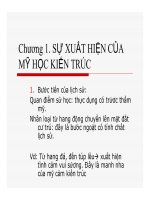 Mỹ học kiến trúc 1 ppsx
