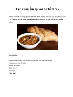 Tiệc xuân ấm áp với bò hầm cay ppsx