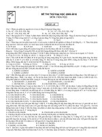 ĐỀ LUYỆN  THI ĐH CẤP TỐC 2010 (5)