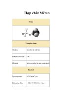 Hợp chất Mêtan Mêtan ppsx