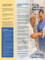 Tôi có nên  là một đối tượng  nghiên cứu