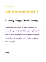 Kiến thức lớp 12 Nghị luận xã hội-phần115 doc