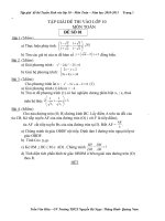 21 đề thi TS 10 (có 3 đề giải sẵn)