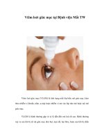 Viêm loét giác mạc docx