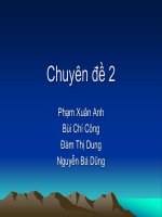 Chuyên đề kiểm nghiệm thuốc phần 2