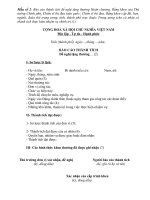 Mẫu số 02 - khen thưởng các cấp