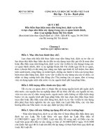 Quy chế: Đấu thầu thực hiện mua sắm hàng hóa, dịch vụ tư vấn và lựa chọn nhà thầu xâu dựng trong các cơ quan hành chính, đơn vị sự nghiệp thuộc Bộ tài chính docx
