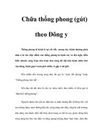 Chữa thống phong (gút) theo Đông y ppsx