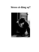Stress có đáng sợ? doc