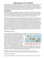 Màn hình LCD và OLED