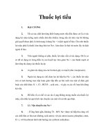 Thuốc lợi tiểu docx