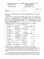 De KT Tieng Anh 7 ki 2