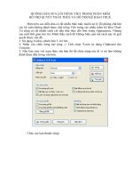 Khắc phục lỗi tiếng Việt trong các phần mềm Thuế