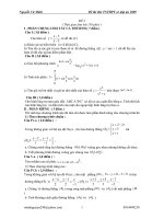 đề ôn thi TN số 3