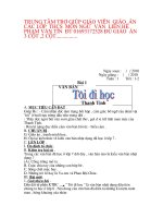 GIÁO ÁN NGỮ VĂN 8 3 CỘT HÀ GIANG