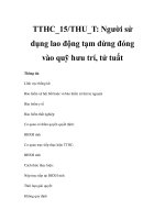 TTHC_15/THU_T: Người sử dụng lao động tạm dừng đóng vào quỹ hưu trí, tử tuất ppt