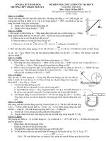 Đề + đáp án vật lí thi chọn khối 10nawm hoc2009/2010