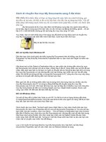 Cách di chuyển Thư mục My Documents sang ổ đĩa khác