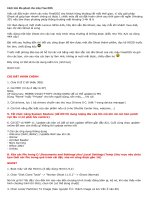 Cách làm đĩa ghost cho máy Free DOS ppsx