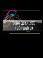Tổng quan .NET và Ngôn ngữ C doc
