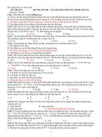 2 đề thi lý bán sát chương trình mới của bộ GD và ĐT