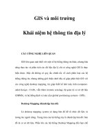 CÁC CÔNG NGHỆ LIÊN QUAN GIS doc