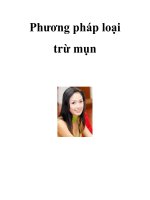 Phương pháp loại trừ mụn pptx