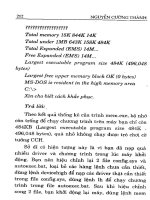 Công Nghệ Máy Tính - Lắp Ráp, Sửa Chữa Máy Tính (Phần 2) part 13 ppt