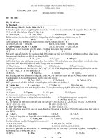 ĐỀ THI THỬ THPT 2010