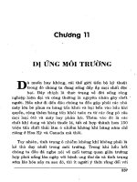 Bệnh dị ứng Phòng ngừa và trị liệu (Chương 11) ppt