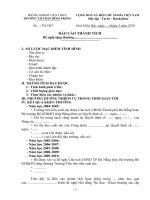 Báo cáo thành tích đề nghị tặng thưởng